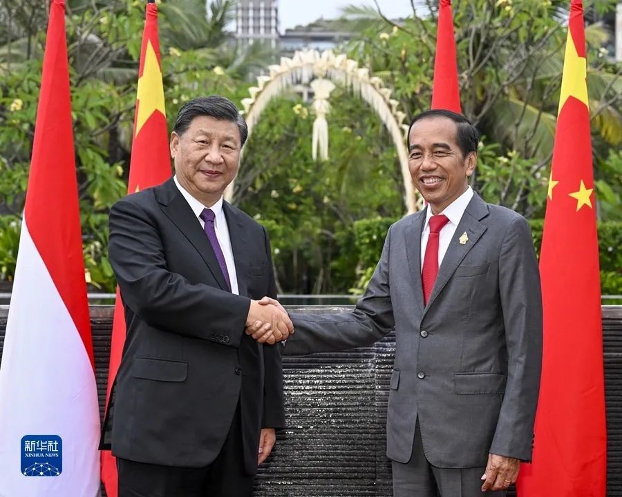  Xi Jinping held talks with Indonesian President Joko(图1)