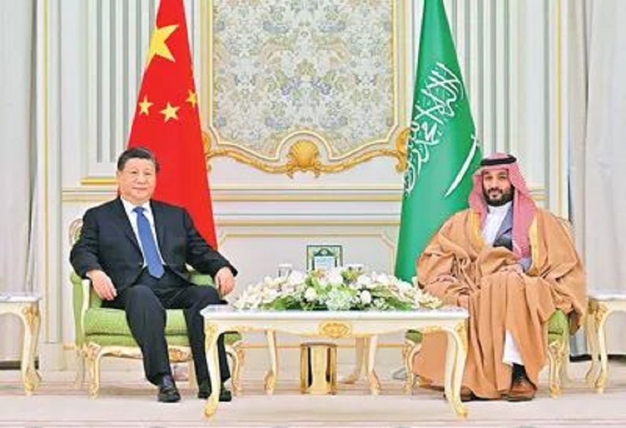Held talks with Saudi Crown Prince Mohammed(图1)