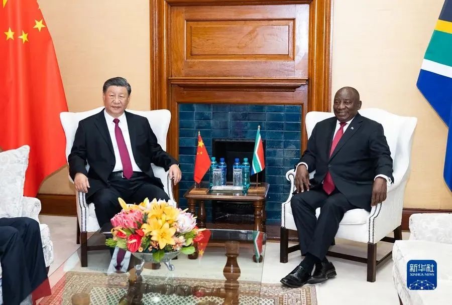 Meets with South African President Cyril Ramaphosa(图3)