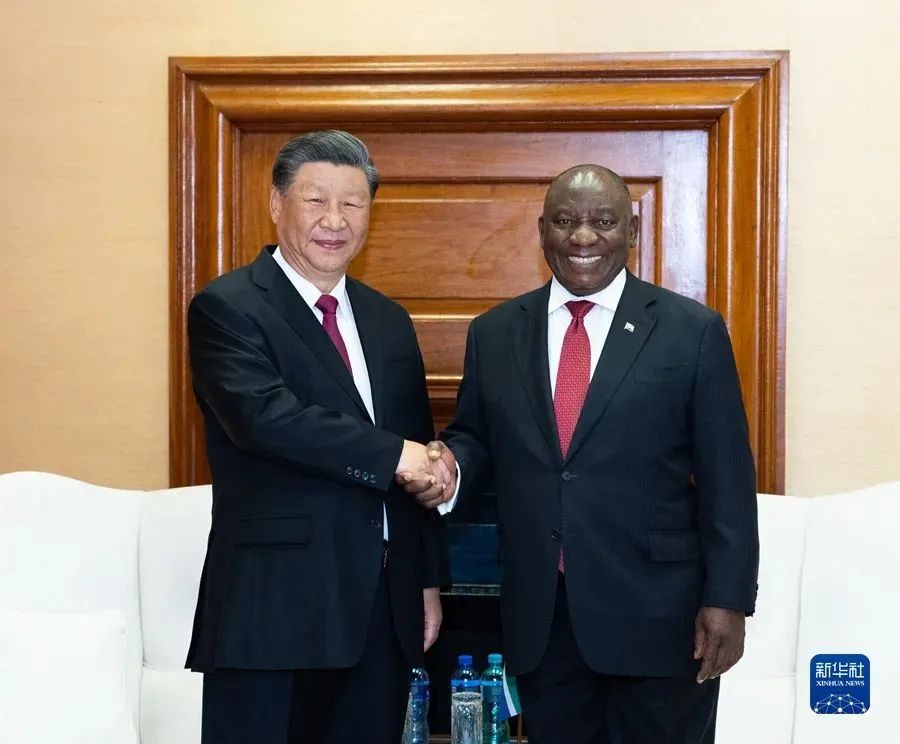 Meets with South African President Cyril Ramaphosa(图2)