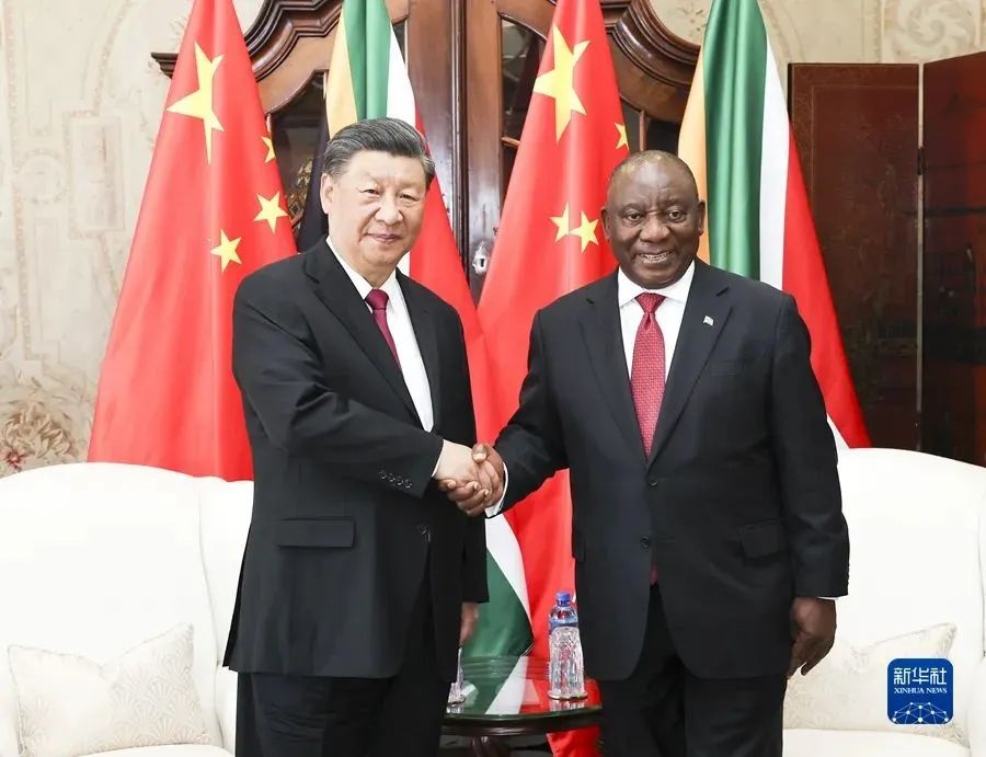 Meets with South African President Cyril Ramaphosa(图7)