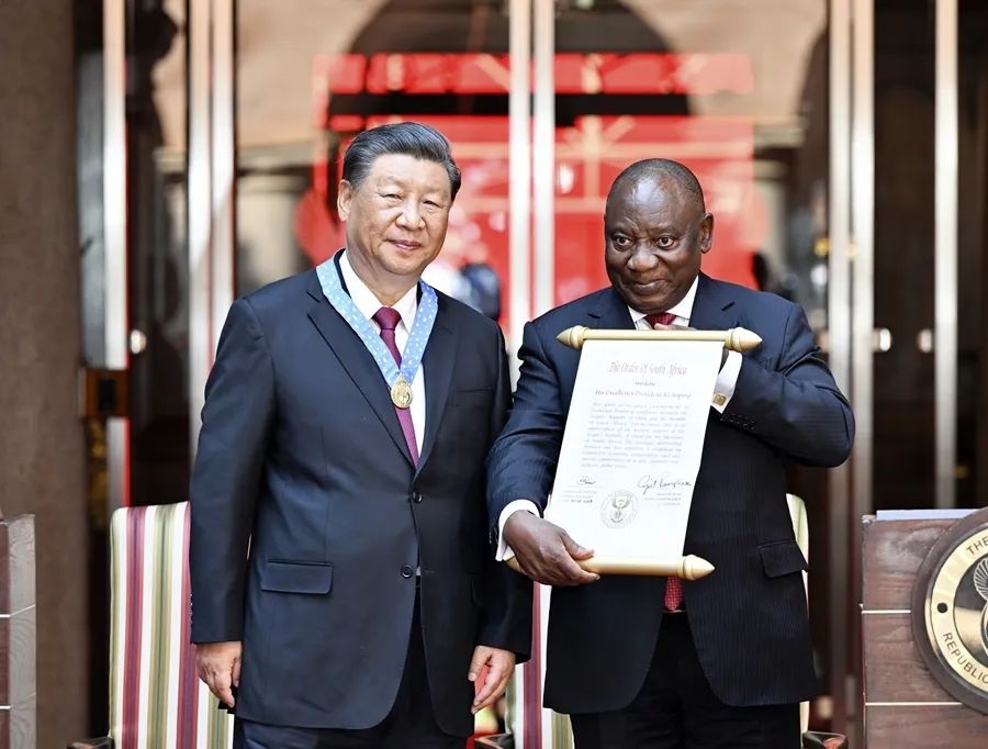 Meets with South African President Cyril Ramaphosa(图6)