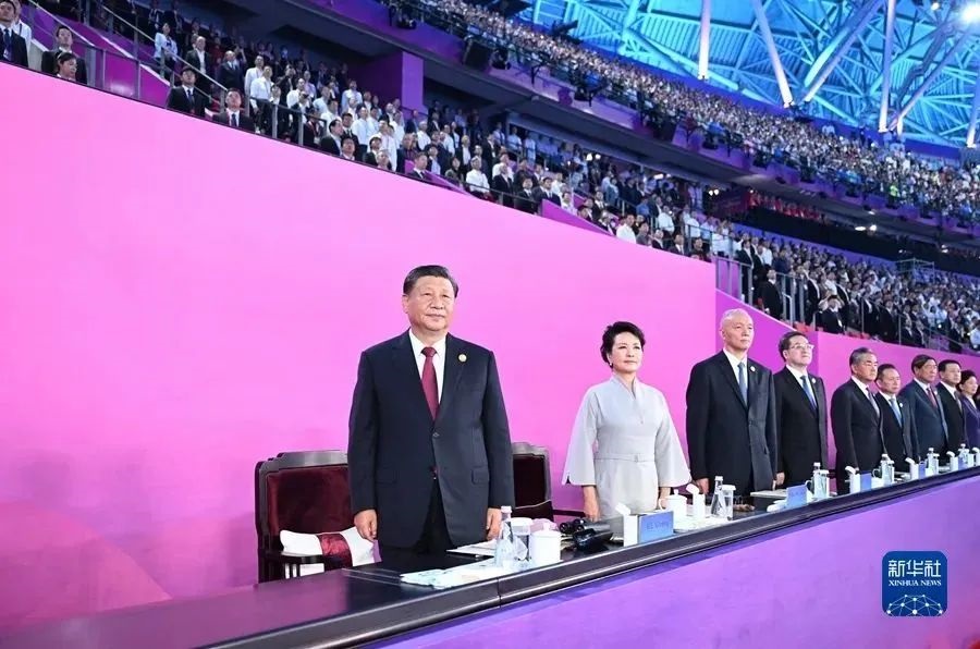 The 19th Asian Games opened in Hangzho(图2)