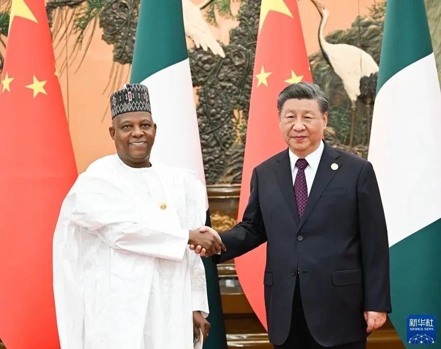 Meets with Nigeria Vice President Shettima(图1)