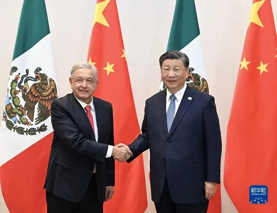 Mexican President Lopez and Peruvian President Boluarte(图1)