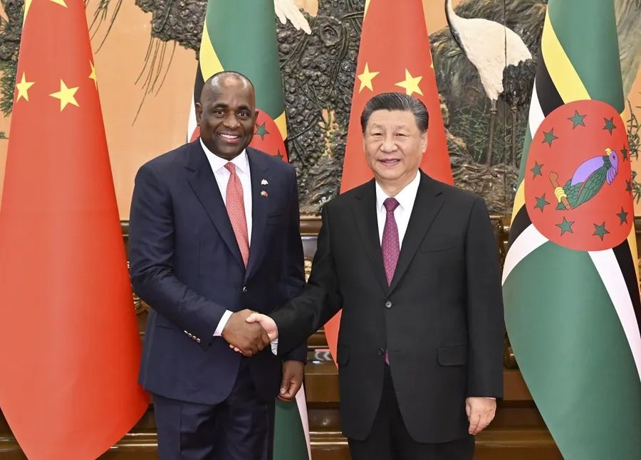 Met with Prime Minister of the Dominic Skerrit(图1)