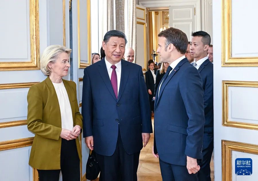 Holds the tripartite meeting of China, France and Europe(图1)