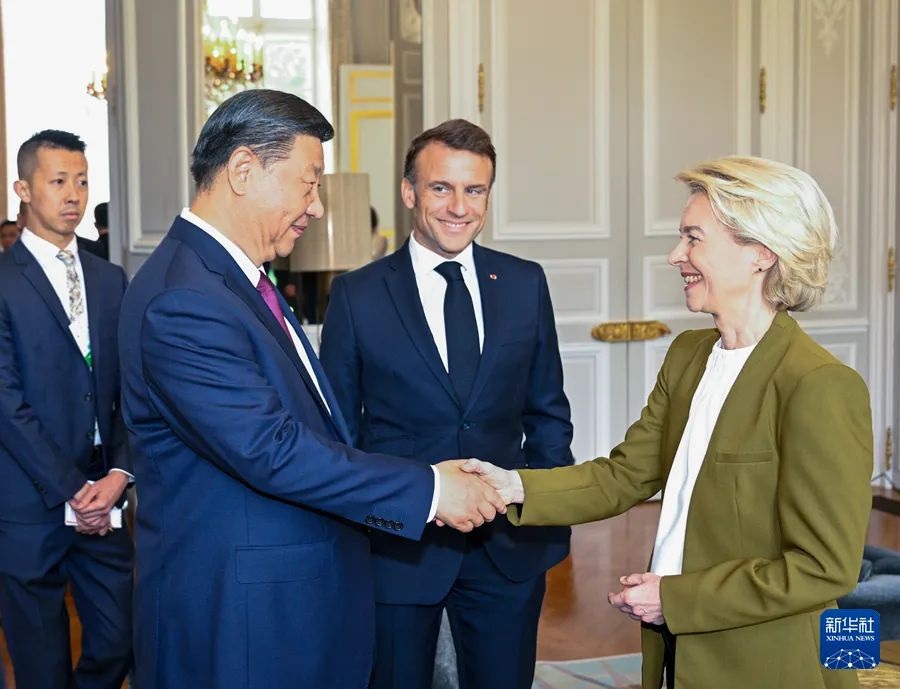 Holds the tripartite meeting of China, France and Europe(图3)