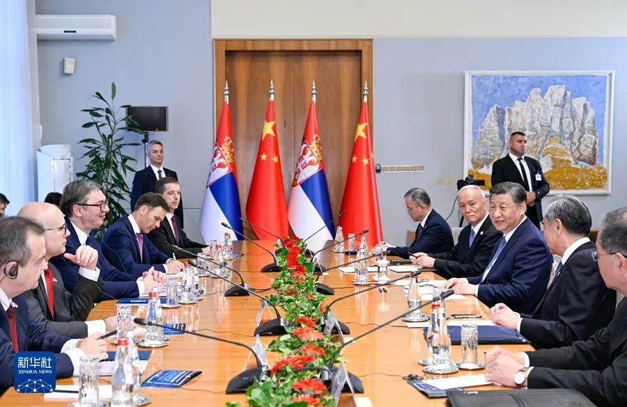 Holds talks with Serbian President Aleksandar Vucic(图6)