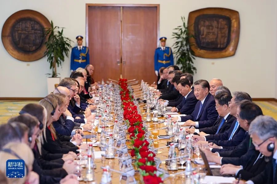 Holds talks with Serbian President Aleksandar Vucic(图7)