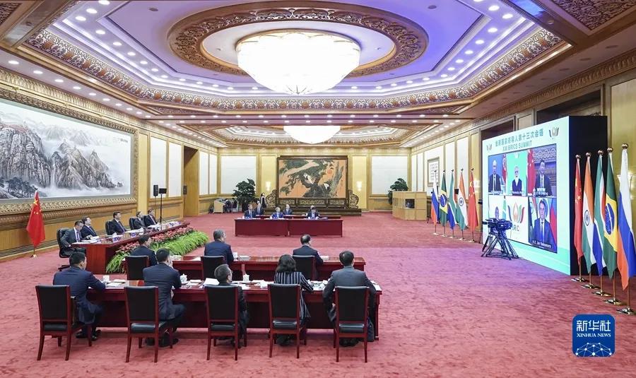 President Xi Jinping attended the 13th meeting of BRICS(图3)